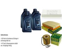 Controllo Set 5L Per BMW Olio TwinPower 5W-30 MANN-FILTER Z4 E85 64030195