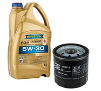 Controllo Set 5L RAVENOL 5W-30 per Ford Mondeo IV Stufenheck 1.6 Ti K