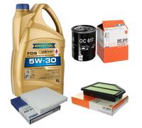 Controllo Set 5L RAVENOL 5W-30 per Honda CR-V III 2.0i-VTEC 4WD 2.4i-VTEC