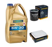 Controllo Set 5L RAVENOL SMP 5W-30 per Mitsubishi Grandis 2.4 MIVEC