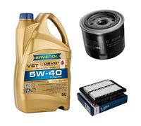 Controllo Set 5L RAVENOL Turbo VST 5W-40 per Mitsubishi Grandis 2.4 MIVEC