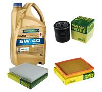 Controllo Set 5L RAVENOL VMO 5W-40 per Toyota Prius Plus 1.8 Hybrid