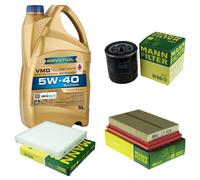 Controllo Set 5L RAVENOL VMO 5W-40 per Toyota Yaris 1.5 Hybrid, Prius PHV 1.0