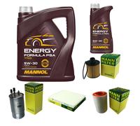 Controllo Set 6 L 5W-30 Energy Formula PSA per Alfa Romeo Giulietta 2.0 JTDM