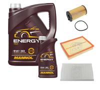 Controllo Set 6 L Energy 5W-30 per Land Rover Discovery III 2.7 TD 4x4 Range