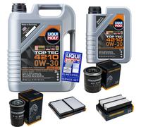 Controllo Set 6 L Liqui Moly Top Tec 4210 0W-30 per Hyundai H-1 Viaggiare