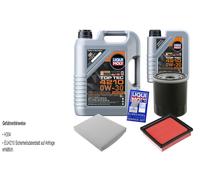 Controllo Set 6 L Liqui Moly Top Tec 4210 0W-30 Per Toyota Yaris 1.5 Hybrid