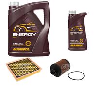Controllo Set 6 L MANNOL Energy 5W-30 per Opel Insignia A Caravan 2.0 CDTi 4x4
