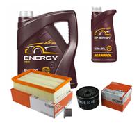Controllo Set 6 L MANNOL Energy 5W-30 per Renault Modus/Grand 1.6 1.4 Clio III