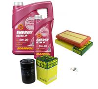 Controllo Set 6 L MANNOL Energy Ultra JP 5W-20 per BMW E30 325i 318i 325e 2.7