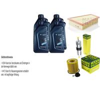 Controllo Set 6 L Per BMW Olio TWINPOWERTURBO 5W-30 X1 E84 5er Touring F11 F10