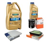 Controllo Set 6 L RAVENOL FO 5W-30 per Honda CR-V III 2.0i-VTEC 4WD