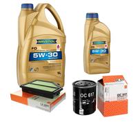 Controllo Set 6 L RAVENOL FO 5W-30 per Honda CR-V III 2.0i-VTEC 4WD