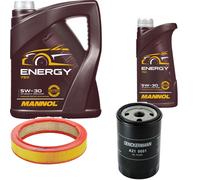 Controllo Set 6L Energy 5W-30 per Audi 80 2.0 1.6 1.8 S 100 Coupe VW Golf II