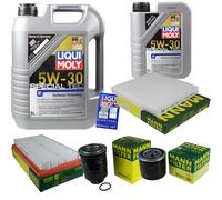 Controllo Set 6L Liqui Moly SpecialTecF 5W-30 + MANN Filtro 9833565