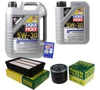 Controllo Set 6L Liqui Moly Specialtecf 5W-30 + Mann Filtro Aria Olio