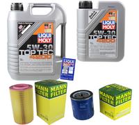 Controllo Set 6L Liqui Moly TOP TEC 4200 5W-30 per Citroën Jumper Ducato