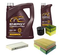 Controllo Set 6L MANNOL 5W-30 Energia Formula PSA per Dodge Nitro 4.0 4WD