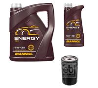 Controllo Set 6L MANNOL Energy 5W-30 per BMW 3er Cabriolet E30 320i 325i