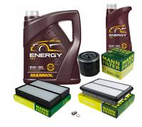 Controllo Set 6L MANNOL Energy 5W30 per Hyundai Santa Fé I 2.4 16V 2.7 V6 4x4