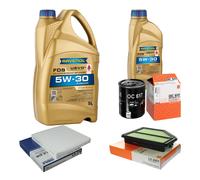Controllo Set 6L RAVENOL 5W-30 per Honda CR-V III 2.0i-VTEC 4WD 2.4i-VTEC
