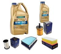 Controllo Set 6L RAVENOL SMP 5W-30 per VW Tiguan 2.0 TDI 4motion Passat