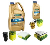 Controllo Set 6L RAVENOL VMO 5W-40 per Toyota RAV 4 III 2.2 D 4WD