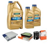 Controllo Set 7 L 5W-30 RAVENOL FO per Honda CR-V III 2.0i-VTEC 4WD 2.4i-VTEC