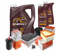 Controllo Set 7 L Energy 5W-30 per Renault Kangoo 1.6 16V Clio II 1.4 Megane