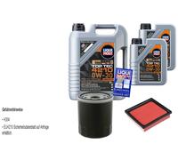 Controllo Set 7 L Liqui Moly Top Tec 4210 0W-30 Per Toyota Yaris 1.5 Hybrid