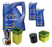 Controllo Set 7 L MANNOL 10W-40 per Mercedes 601 207 D 2.4 209 602 307 309