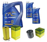 Controllo Set 7 L MANNOL 10W-40 per Mercedes W202 C 220 D 901 902 212 208 210