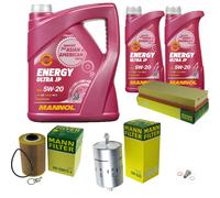 Controllo Set 7 L MANNOL Energy 5W-20 per BMW E32 735i iL 730i E34 535i 530i