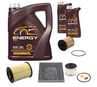 Controllo Set 7 L MANNOL Energy 5W-30 per Ford Kuga I C-Max 2.0 TDCi
