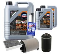 Controllo Set 7 L Motore Liqui Moly Top Tec 0W-30 per Seat Altea XL 2.0 TFSI