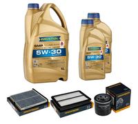 Controllo Set 7 L RAVENOL SMP 5W-30 per Mazda 3 2.0 CX-5 2.5 AWD 6 Kombi
