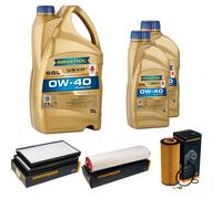 Controllo Set 7 L RAVENOL SSL 0W-40 per BMW 5er Touring E61 525d 530d E60