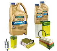 Controllo Set 7 L RAVENOL SSL 0W-40 per VW Beetle Cabriolet 2.0 TSI Scirocco