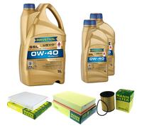 Controllo Set 7 L RAVENOL SSL 0W-40 per VW Multivan V 3.2 V6 Transporter