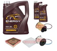 Controllo Set 7L Energy 5W-30 per Opel Insignia A Caravan 2.0 CDTi 4x4 Saab