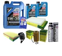 Controllo Set 7L Liqui Moly 5W-30 Longtime High Tech Per Mercedes-Benz