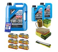 Controllo Set 7L Liqui Moly 5W-30 NGK Candele Per BMW 3er Cabriolet 320