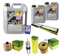 Controllo Set 7L LIQUI MOLY Top Tec 4100 5W-40 per BMW 3er E90 325i 330i