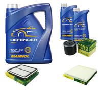 Controllo Set 7L MANNOL Defender 10W-40 per Subaru Legacy IV Station Wagon
