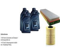 Controllo Set 7L per BMW Olio Doppio Power Turbo 5W-30 5er Touring E34 3er E36