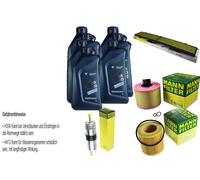 Controllo Set 7L Per BMW Olio TWIN POWER TURBO 5W-30 1ER E81 E87 3ER COUPE E92