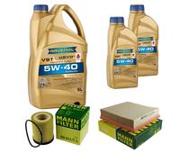 Controllo Set 7L RAVENOL Turbo VST 5W-40 per Opel Omega B 2.5 V6 3.0 2.6