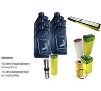 Controllo Set 8 L BMW Olio TwinPowerTurbo 5W-30 MANN-FILTER Per 3er Touring