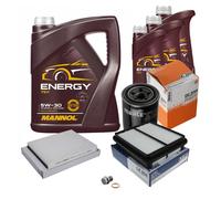 Controllo Set 8 L Energy 5W-30 per Suzuki Grand Vitara I 2.7 4x4 2.5 V6 24V