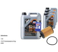 Controllo Set 8 L Liqui Moly Top Tec 0W-30 Per Audi Q5 40 TDI Mild Hybrid
